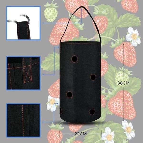 planters & pots creative flower planting bag hanging non-woven practical balcony multi-port container spring sweet potato
planters & pots creative flower planting bag hanging non-woven practical balcony multi-port container spring sweet potato
