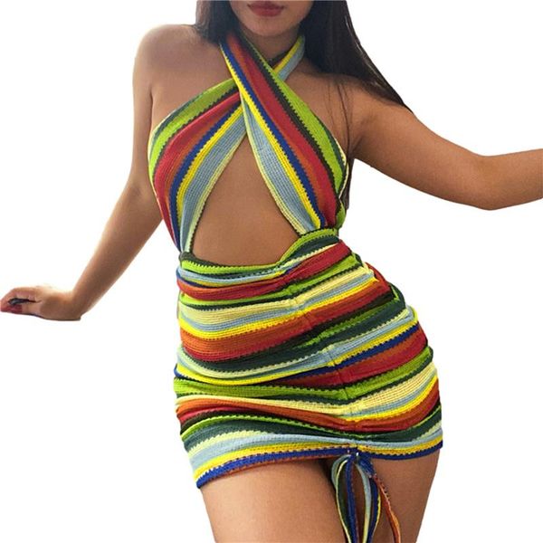 casual dresses women hollow out dress, multicolor stripe pattern hanging neck sleeveless short s/ / l, Black;gray
casual dresses women hollow out dress, multicolor stripe pattern hanging neck sleeveless short s/ / l, Black;gray