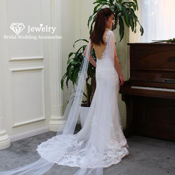 bridal veils cc wedding veil women hair accessories 100% handmade long chapel white ivory tulle special design v691, Black
bridal veils cc wedding veil women hair accessories 100% handmade long chapel white ivory tulle special design v691, Black