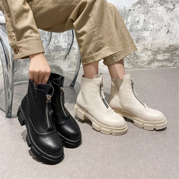 winter women boots with front zipper round toe chunky heel genuine leather platform shoes simple boots item no.l-865 210507, Black
winter women boots with front zipper round toe chunky heel genuine leather platform shoes simple boots item no.l-865 210507, Black