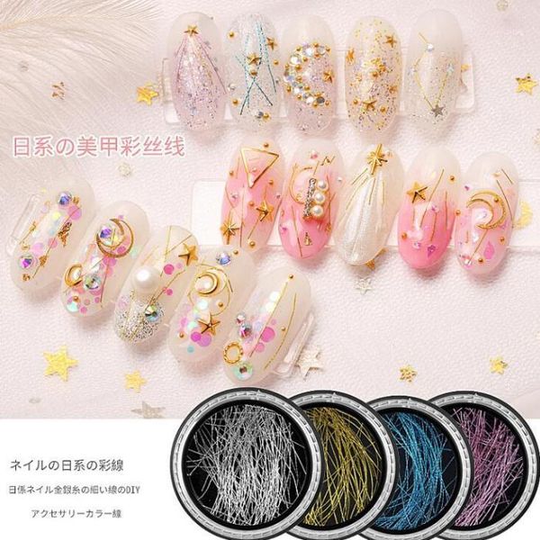 box nail line art decorations gold silver color sticker manicure tools design 3d stick pattern1, Silver;gold
box nail line art decorations gold silver color sticker manicure tools design 3d stick pattern1, Silver;gold