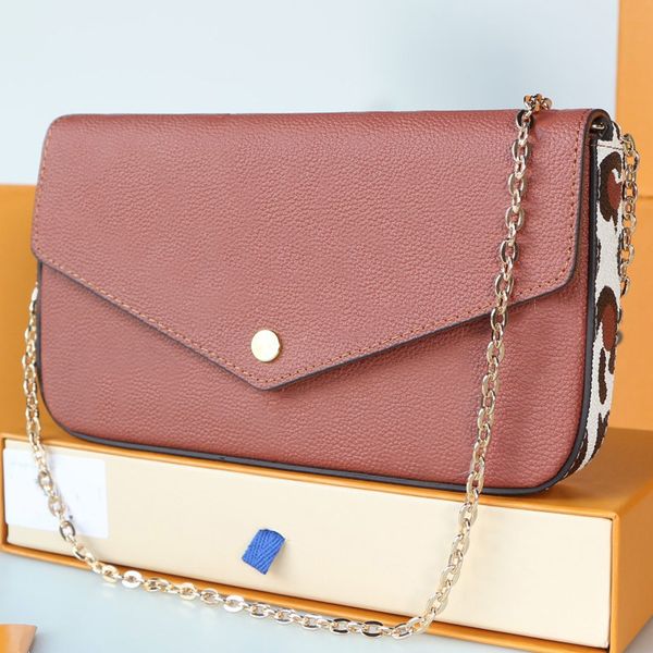 chain package messenger bag shoulder purse fashion embossed leather animal prints hardware cowhide with box women walletsaquk
chain package messenger bag shoulder purse fashion embossed leather animal prints hardware cowhide with box women walletsaquk