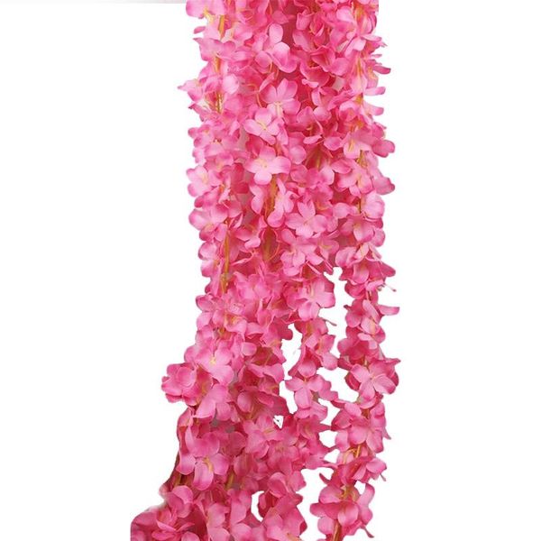 decorative flowers & wreaths 2m home fashion artificial hydrangea party romantic wedding garlands of wisteria v1820
decorative flowers & wreaths 2m home fashion artificial hydrangea party romantic wedding garlands of wisteria v1820