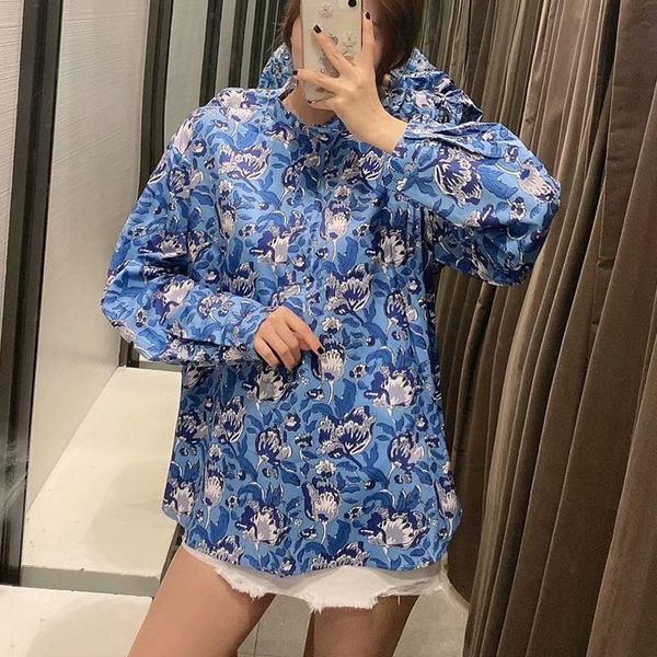 women's blouses & shirts kumsvag 2021 summer women loose and long sleeve print stand collar female fashion street shirt clothes, White
women's blouses & shirts kumsvag 2021 summer women loose and long sleeve print stand collar female fashion street shirt clothes, White