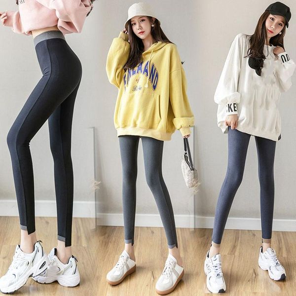 women's leggings winter women velvet warm pants hight waist fashion legging comfortable keep stretchy f5, Black
women's leggings winter women velvet warm pants hight waist fashion legging comfortable keep stretchy f5, Black