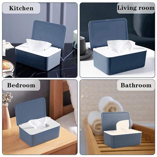tissue boxes & napkins wet wipes storage box dispenser holder case with lid dustproof for home office
tissue boxes & napkins wet wipes storage box dispenser holder case with lid dustproof for home office
