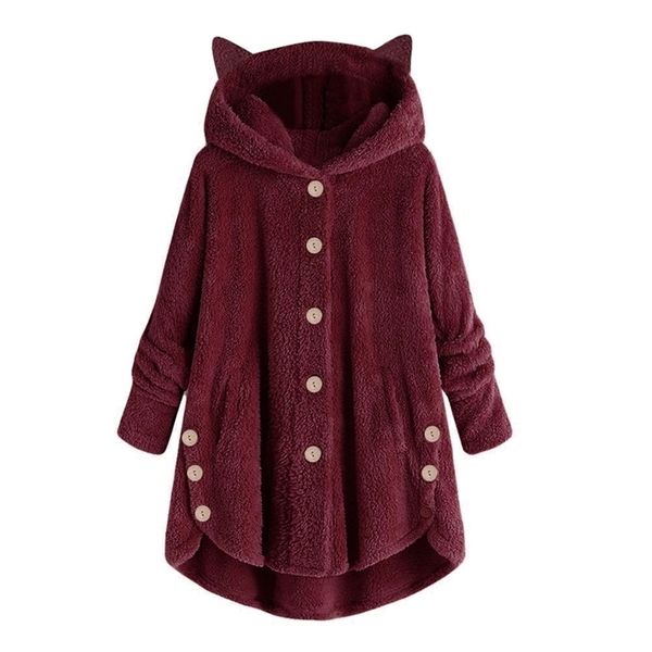 hoodie jacket tracksuit women button coat solid hooded pullover loose blouse plus size polerones mujer 210803, Black
hoodie jacket tracksuit women button coat solid hooded pullover loose blouse plus size polerones mujer 210803, Black
