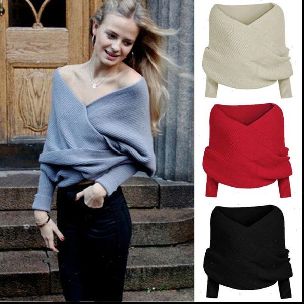 autumn women womens sweaters long sleeve loose knitted wrap knitwear scarf arrival for pullover jumper pull femme truien, White;black
autumn women womens sweaters long sleeve loose knitted wrap knitwear scarf arrival for pullover jumper pull femme truien, White;black