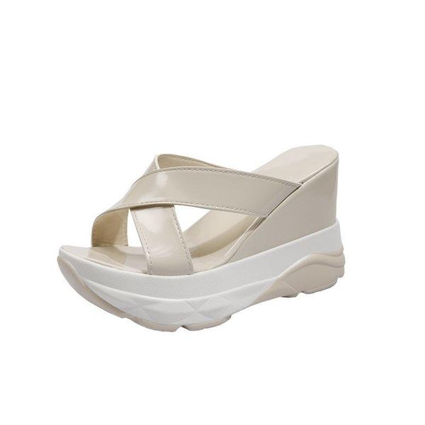 slippers summer casual women's cross vamp fashion simple thick-soled slope with sweet classic 2021, Black
slippers summer casual women's cross vamp fashion simple thick-soled slope with sweet classic 2021, Black