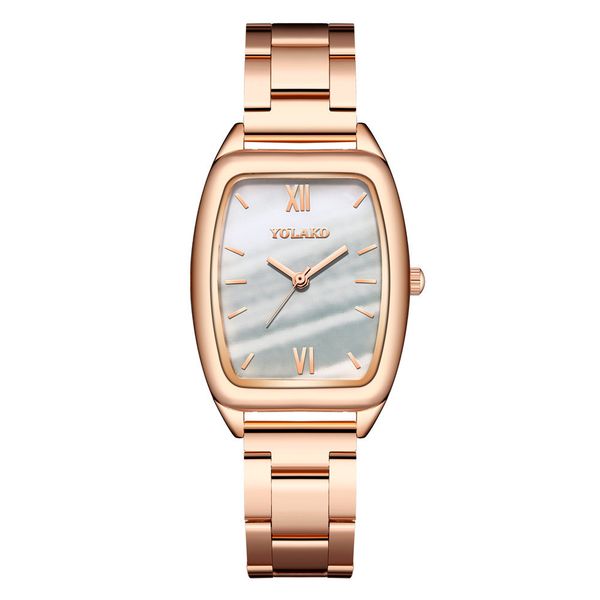 yolako watches for elegant ladies roman twill gradient color wristwatches women casual rose gold stainless steel belt fashion designers qua, Slivery;brown
yolako watches for elegant ladies roman twill gradient color wristwatches women casual rose gold stainless steel belt fashion designers qua, Slivery;brown