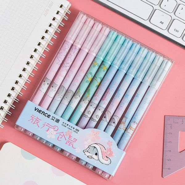 gel pens 12 pcs/lot cartoon hamster pen set cute 0.5mm black ink signature school office writing supplies promotional gift
gel pens 12 pcs/lot cartoon hamster pen set cute 0.5mm black ink signature school office writing supplies promotional gift