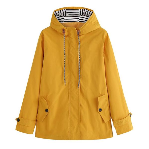 women's trench coats 2021 outdoor solid color rainproof and windproof stormsuit hooded coat, Tan;black
women's trench coats 2021 outdoor solid color rainproof and windproof stormsuit hooded coat, Tan;black