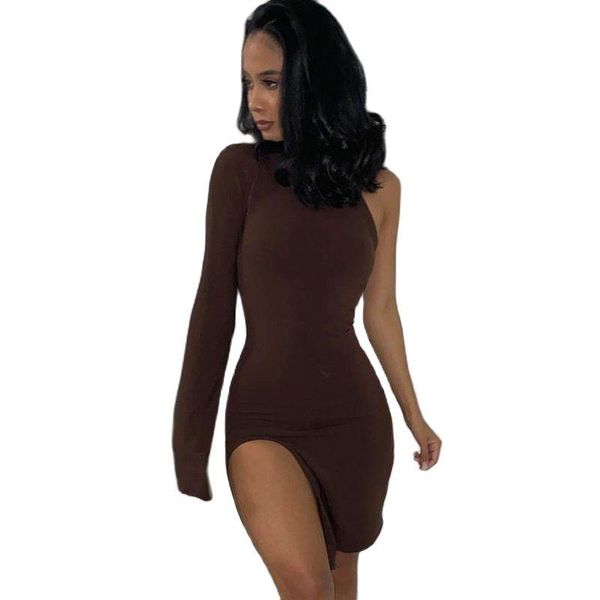 casual dresses round neck bodycon dress 2021 foreign trade autumn ladies womens clothing, Black;gray
casual dresses round neck bodycon dress 2021 foreign trade autumn ladies womens clothing, Black;gray