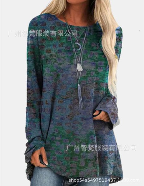 2021 fashion spring new printed round neck pullover loose long sleeve irregular medium length t-shirt for women, Black;gray
2021 fashion spring new printed round neck pullover loose long sleeve irregular medium length t-shirt for women, Black;gray