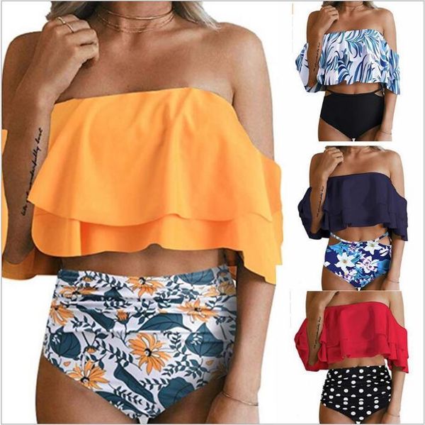 swimwear high waist bikini push up falbala swimsuit women clothes slim bathing suits summer biquini beachwear bras panties tankini 4718, White;black
swimwear high waist bikini push up falbala swimsuit women clothes slim bathing suits summer biquini beachwear bras panties tankini 4718, White;black