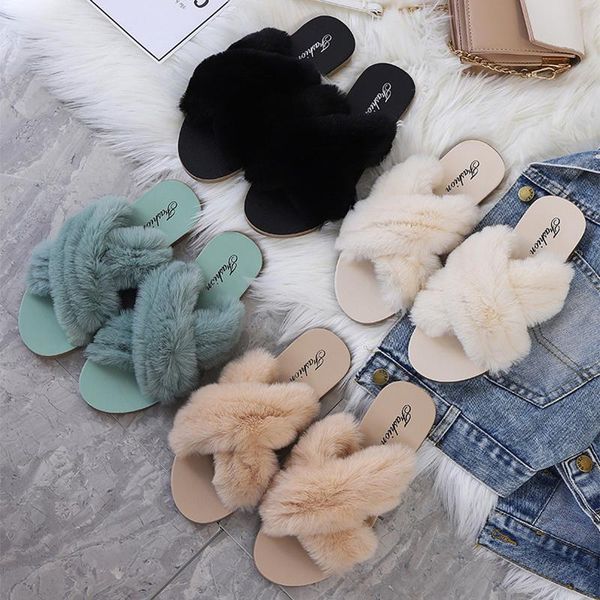 slippers women fur fluffy soft winter warm bedroom house shoes slides fashion non slip plush flat home black
slippers women fur fluffy soft winter warm bedroom house shoes slides fashion non slip plush flat home black