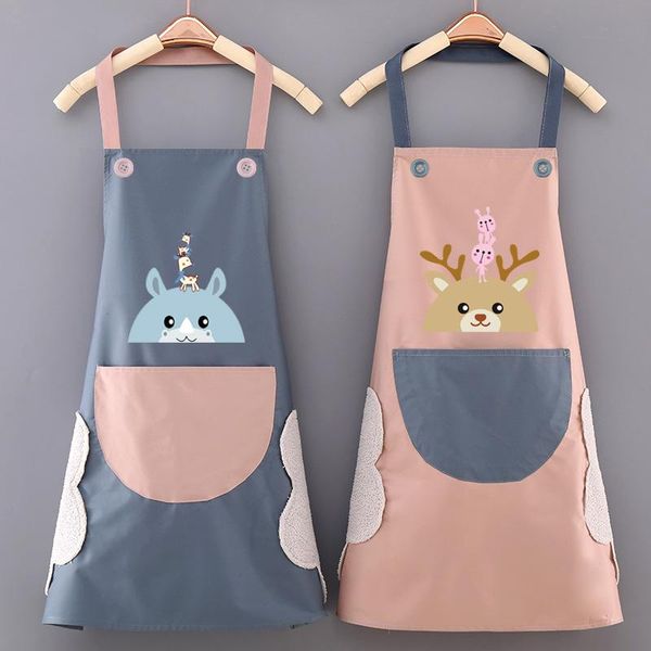 aprons apron women's household kitchen waterproof and oil-proof waistband can wipe hands cute overalls men's work clothes
aprons apron women's household kitchen waterproof and oil-proof waistband can wipe hands cute overalls men's work clothes