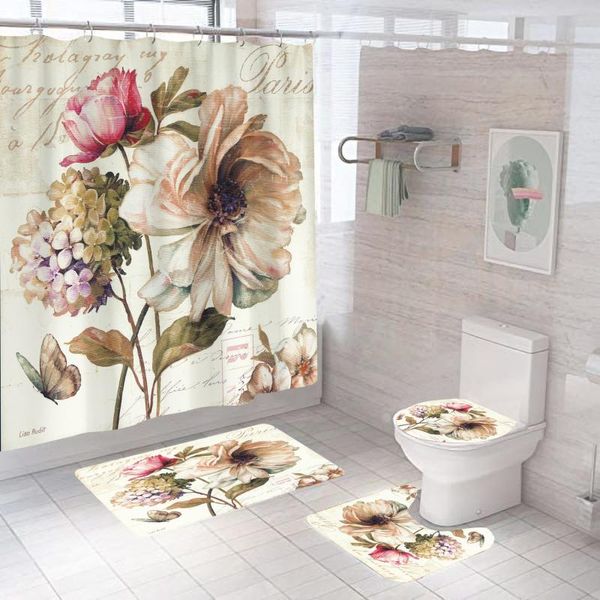shower curtains 3d digital printing big flower series home bathroom toilet curtain three-piece set floor mat cover decorative
shower curtains 3d digital printing big flower series home bathroom toilet curtain three-piece set floor mat cover decorative