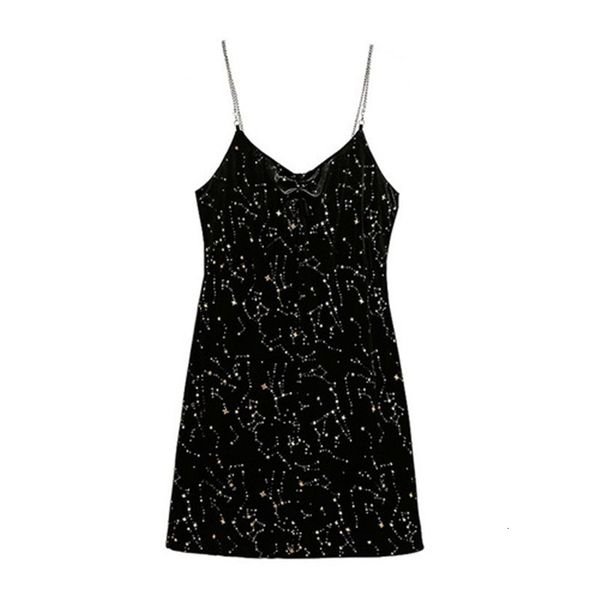 women's knits & tees summer v-neck sling thin and fat increase dress 150kg large size sequins star print black bottom plus zl, White
women's knits & tees summer v-neck sling thin and fat increase dress 150kg large size sequins star print black bottom plus zl, White
