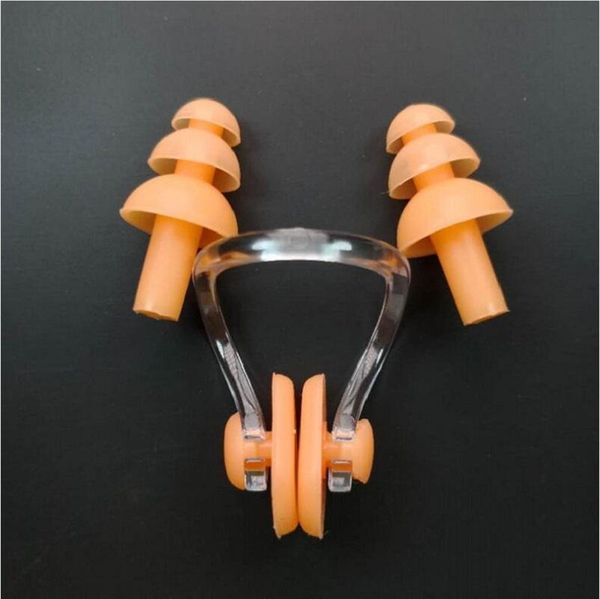 nose clip silicone swimming and diving earplug set 
nose clip silicone swimming and diving earplug set