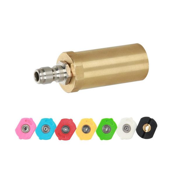 pressure washer rotating turbo nozzle set 360 rotary for power gun high fashion,4.0 orifice,1/4" quick-connect water & snow foam lance
pressure washer rotating turbo nozzle set 360 rotary for power gun high fashion,4.0 orifice,1/4" quick-connect water & snow foam lance