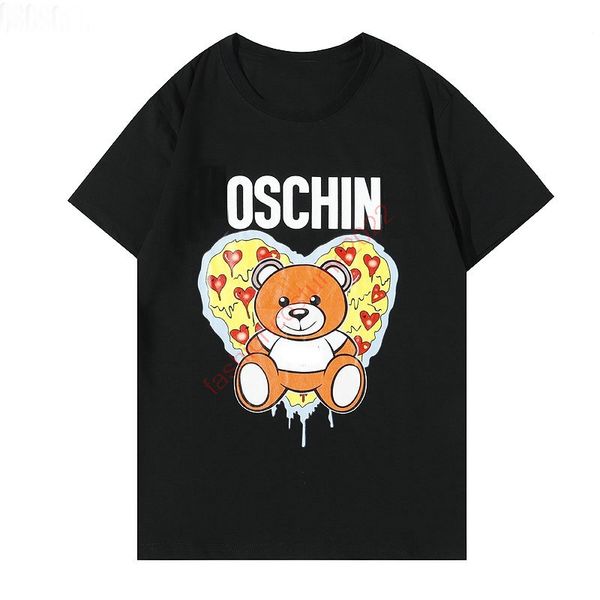 2022 mens luxury designer teddy bear t shirt womens casual street breathable short sleeve 100% cotton tee shirt homme crewneck t-shirt, White;black
2022 mens luxury designer teddy bear t shirt womens casual street breathable short sleeve 100% cotton tee shirt homme crewneck t-shirt, White;black