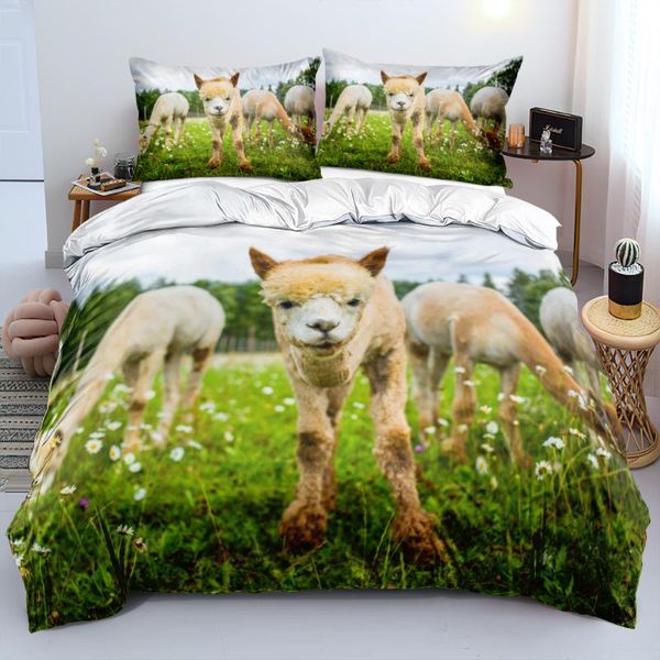 bedding sets 3d custom duvet/quilt/comforter cover set lovely alpacas animal bed linen 140x210cm king size home texitles
bedding sets 3d custom duvet/quilt/comforter cover set lovely alpacas animal bed linen 140x210cm king size home texitles