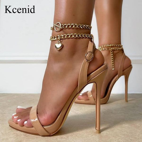 sandals kcenid patent leather summer women's shoes metal chain ankle strap high heels open toe ladies party apricot black
sandals kcenid patent leather summer women's shoes metal chain ankle strap high heels open toe ladies party apricot black