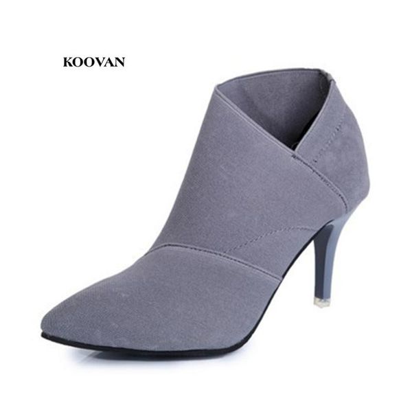 koovan women pumps 2021 pointed boots nude large size 41 high-heeled shoes stretch cloth women's dress, Black
koovan women pumps 2021 pointed boots nude large size 41 high-heeled shoes stretch cloth women's dress, Black