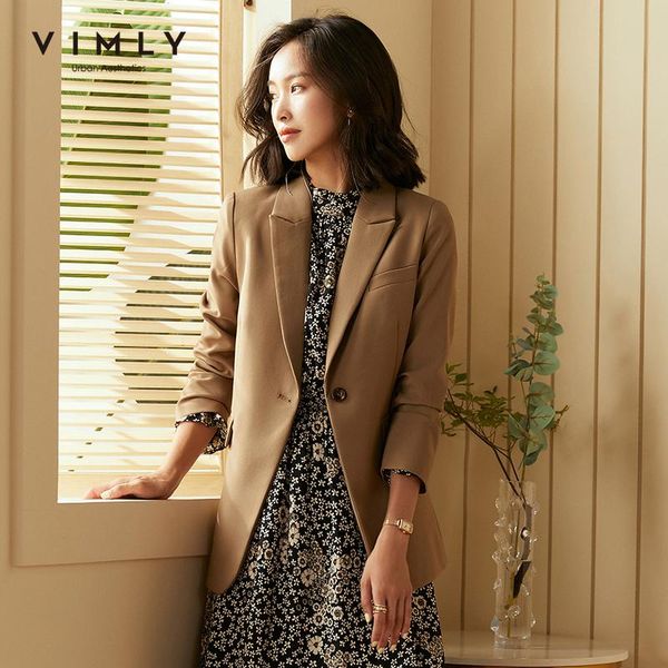 vimly elegant women's blazers fashion notched single button solid office lady coats female casual jackets f1708 suits &, White;black
vimly elegant women's blazers fashion notched single button solid office lady coats female casual jackets f1708 suits &, White;black