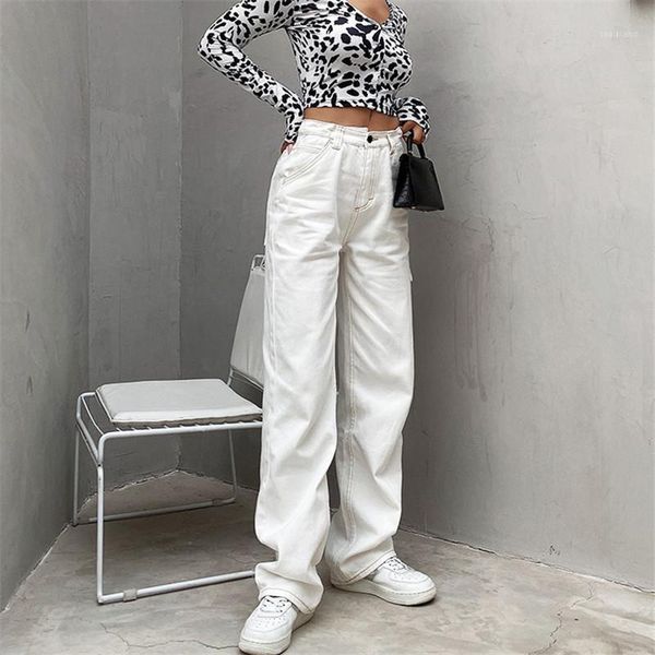women's jeans mom jean fashion trouser streetwear 2021 wide straight leg woman high waist baggy denim pants female, Blue
women's jeans mom jean fashion trouser streetwear 2021 wide straight leg woman high waist baggy denim pants female, Blue