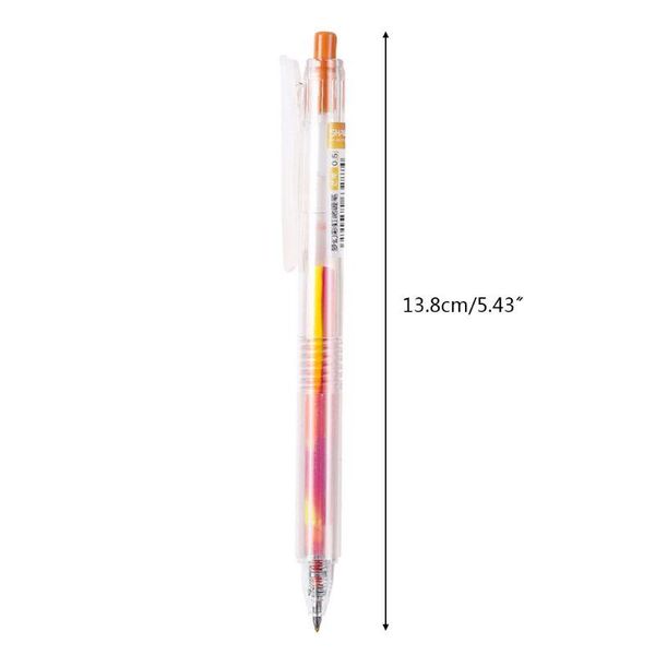 5pcs rainbow gradient color gel pen 0.5mm marker hook line school office supply w8ec pens
5pcs rainbow gradient color gel pen 0.5mm marker hook line school office supply w8ec pens