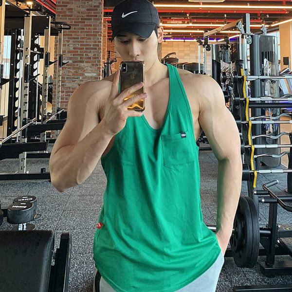 muscle korean version brother equipment sports i-shaped vest men's loose modal cotton fashion fitness clothing, White;black
muscle korean version brother equipment sports i-shaped vest men's loose modal cotton fashion fitness clothing, White;black