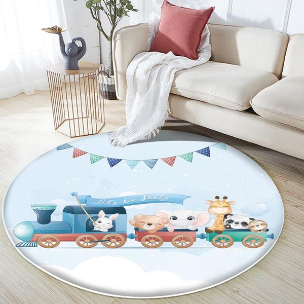 carpets non-slip children flannel carpet baby play mat train animal panda bear pattern comfortable round 
carpets non-slip children flannel carpet baby play mat train animal panda bear pattern comfortable round