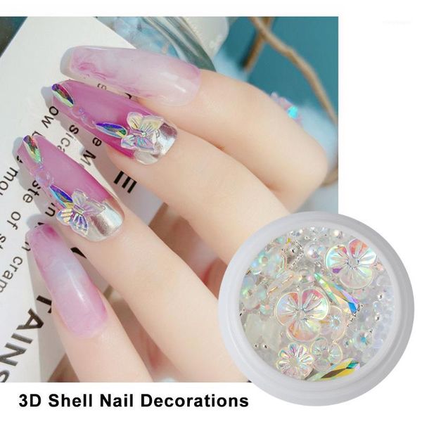 1box 3d colorful flower butterfly nail crystal holographic rhinestones mix metal pearls diy nails art decorations1, Silver;gold
1box 3d colorful flower butterfly nail crystal holographic rhinestones mix metal pearls diy nails art decorations1, Silver;gold