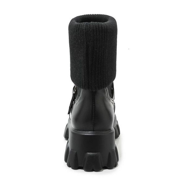 boots ldhzxc winter fashion women platform warm shoes mid-calf slip-on leather botas mujer tb4u, Black
boots ldhzxc winter fashion women platform warm shoes mid-calf slip-on leather botas mujer tb4u, Black
