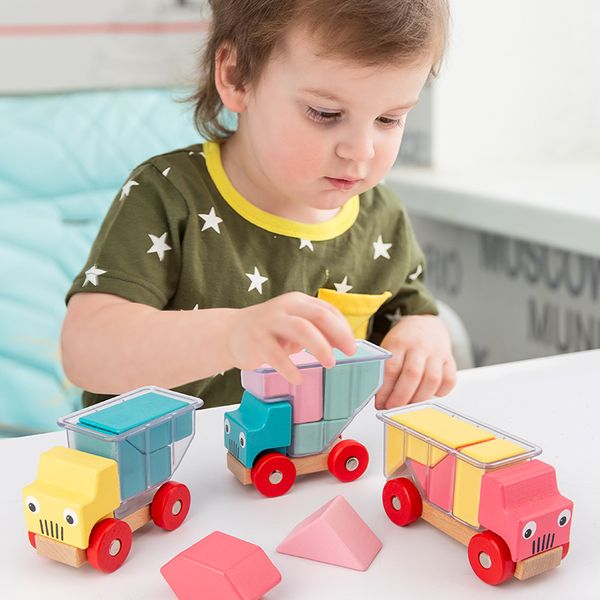 creative wooden toys truck blocks parent-child interactive early educational toys logical thinking training kids christmas gifts
creative wooden toys truck blocks parent-child interactive early educational toys logical thinking training kids christmas gifts