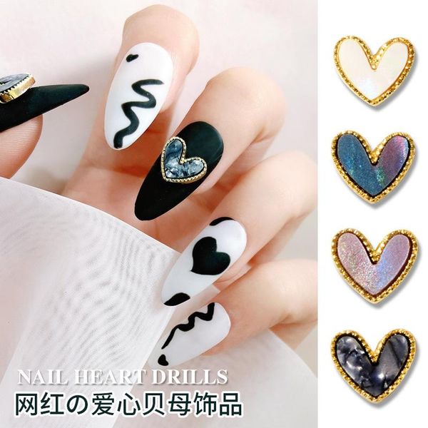 nail art decorations 10pcs ins peach love heart diy ornaments rhinestone jewelry drills manicure design, Silver;gold
nail art decorations 10pcs ins peach love heart diy ornaments rhinestone jewelry drills manicure design, Silver;gold
