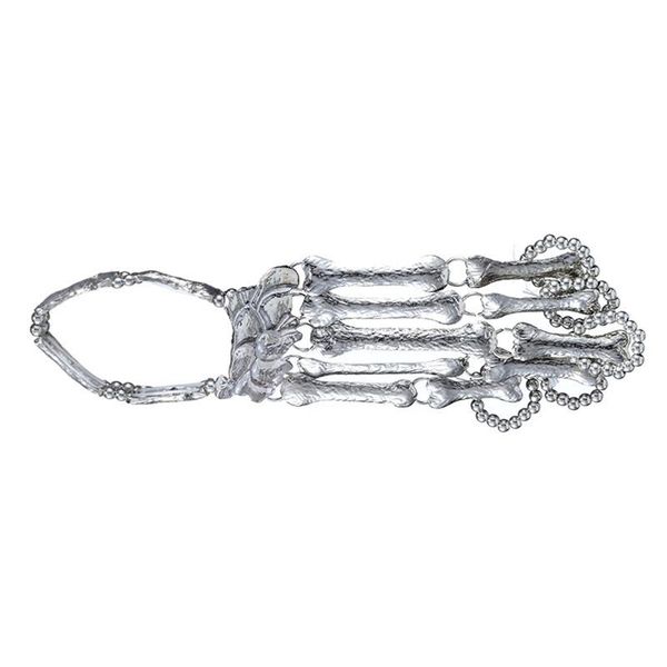 tennis halloween finger bracelet gothic punk exaggerated skeleton bones joint hand party decoration jewelry, Golden;silver
tennis halloween finger bracelet gothic punk exaggerated skeleton bones joint hand party decoration jewelry, Golden;silver