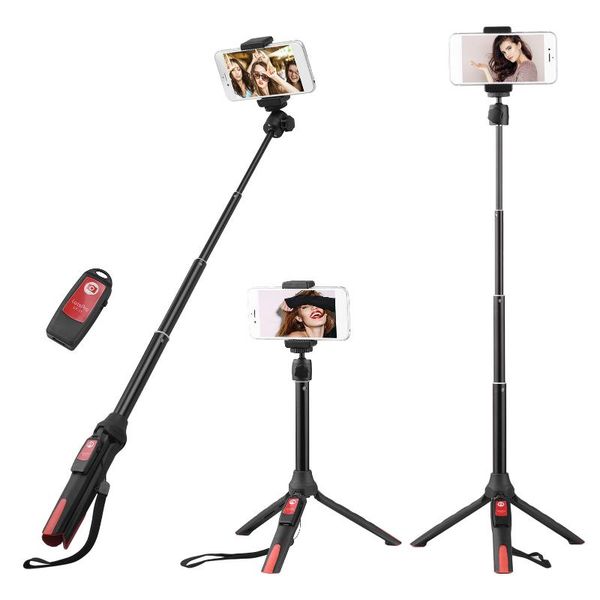 2-in-1 mini video selfie stick tripod stand with ball head remote control phone clamp lanyard for vlog monopods
2-in-1 mini video selfie stick tripod stand with ball head remote control phone clamp lanyard for vlog monopods