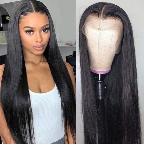 lace wigs 13x6 hd transparent front wig 32 inch bone straight human hair for black women brazilian natural plucked remy 4x4 closure, Black;brown
lace wigs 13x6 hd transparent front wig 32 inch bone straight human hair for black women brazilian natural plucked remy 4x4 closure, Black;brown