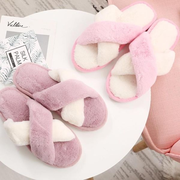 indoor slippers for women furry woman home shoes cross plush open toe slides faux fur fashion warm sliders soft flip flops, Black
indoor slippers for women furry woman home shoes cross plush open toe slides faux fur fashion warm sliders soft flip flops, Black
