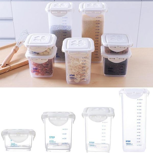 storage bottles & jars 1pc boats transparent sealed with scale plastic container kitchen reusable
storage bottles & jars 1pc boats transparent sealed with scale plastic container kitchen reusable