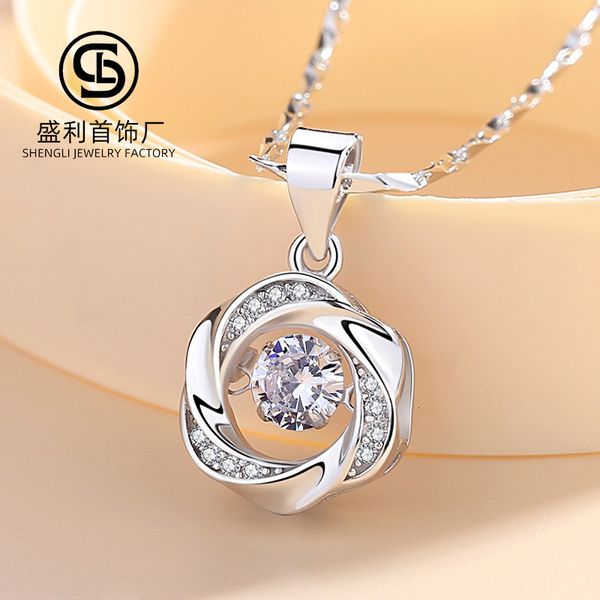 jewelry highly quality women party wedding lovers gifts999 silver heart necklace women's clavicle chain
jewelry highly quality women party wedding lovers gifts999 silver heart necklace women's clavicle chain