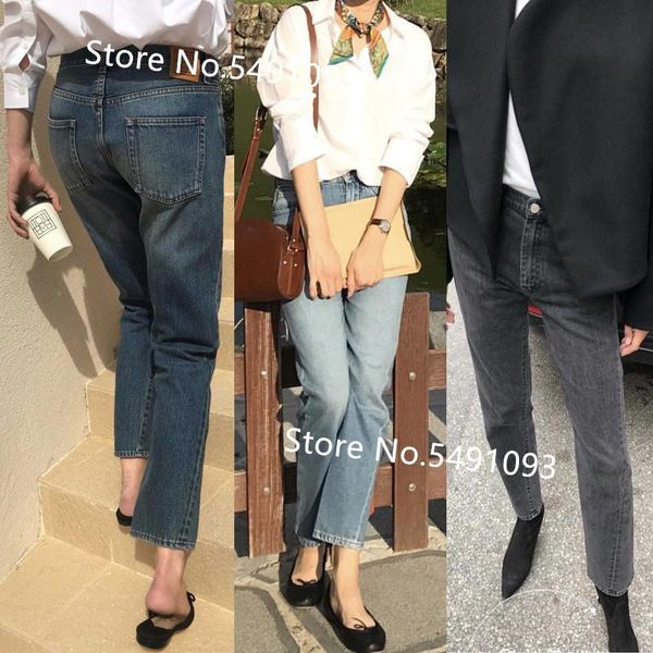 women straight jeans slim wild stylish lady denim pants with pockets female casual trouser early autumn women's, Blue
women straight jeans slim wild stylish lady denim pants with pockets female casual trouser early autumn women's, Blue