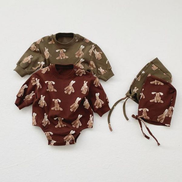 spring new baby bodysuit bunny clothes infant girls princess jumpsuit rabbit print baby boy bodysuit with hat 0-24m 210413, White
spring new baby bodysuit bunny clothes infant girls princess jumpsuit rabbit print baby boy bodysuit with hat 0-24m 210413, White