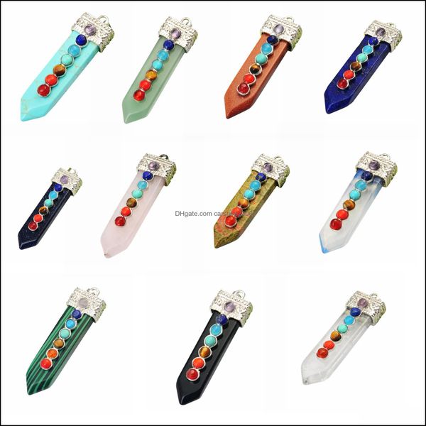 necklaces & pendants jewelry7 chakra pendant stone necklace sword arrow shape healing crystal quartz handmade jewelry for women drop deliver, Silver
necklaces & pendants jewelry7 chakra pendant stone necklace sword arrow shape healing crystal quartz handmade jewelry for women drop deliver, Silver