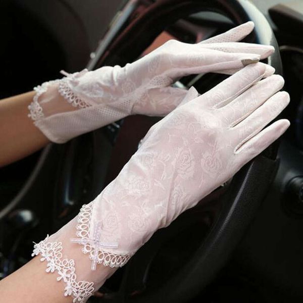 summer women long non-slip bow lace sunscreen driving ice silk thin anti-uv touch screen full finger gloves k20, Blue;gray
summer women long non-slip bow lace sunscreen driving ice silk thin anti-uv touch screen full finger gloves k20, Blue;gray