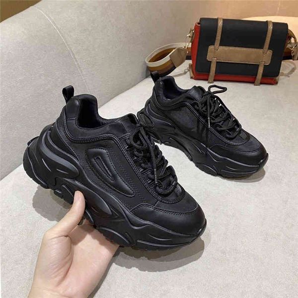 dress shoes thick soled women's shoes, sports and leisure leather, white, spring autumn z4hp, Black
dress shoes thick soled women's shoes, sports and leisure leather, white, spring autumn z4hp, Black