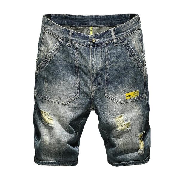 men's jeans mens shorts denim retro blue cotton ripped summer for men loose fit hollow out knee length brand
men's jeans mens shorts denim retro blue cotton ripped summer for men loose fit hollow out knee length brand